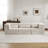 Compression Mahjong Sofa, Convertible Floor Sofa Bed, DIY Boneless Modular Sectional, No Assembly Required, Circle Fleece Fabric, Oversized 3 Seater With 3 Pillows-780594329