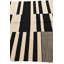 Tapis noir et blanc Pinkerton