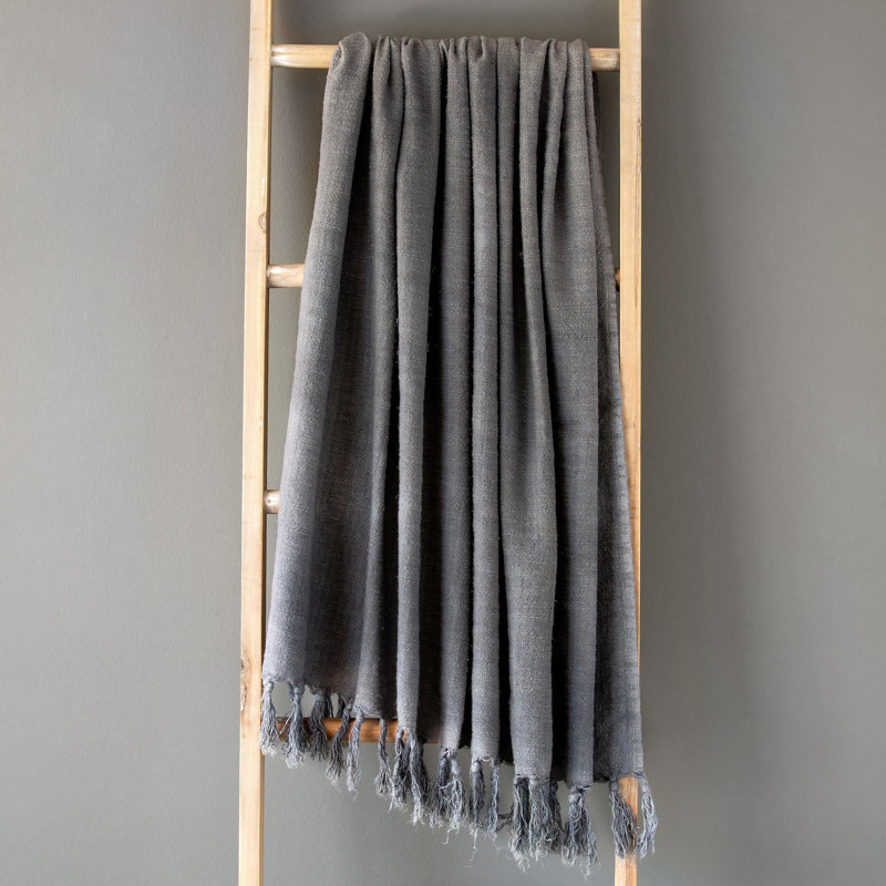 Kerrimore Throw Blanket, Gray