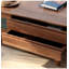 Table basse moderne en noyer noir minimaliste-110989135