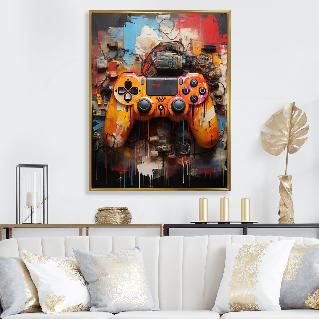 Kleio Colorful Video Game Gameplay Delight I - Video Games Wall Art Viv + Rae™ 