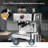 Semi-automatic Espresso Machine With Grinder, 20 Bar Professional With 30 Grinding Setting And Steam Wand, 2.8l Removable Water Tank, Espresso/latte/cappuccino Machines