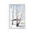 White Floater Framed selected