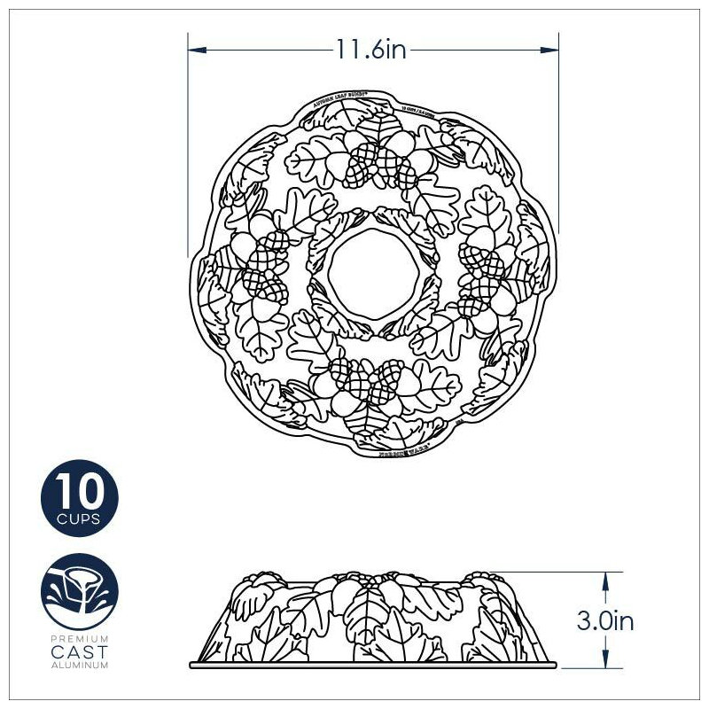 Couronne d'automne Nordic Ware Bundt®