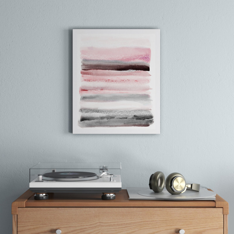 " Pink Sunset ", 27" H x 22" W