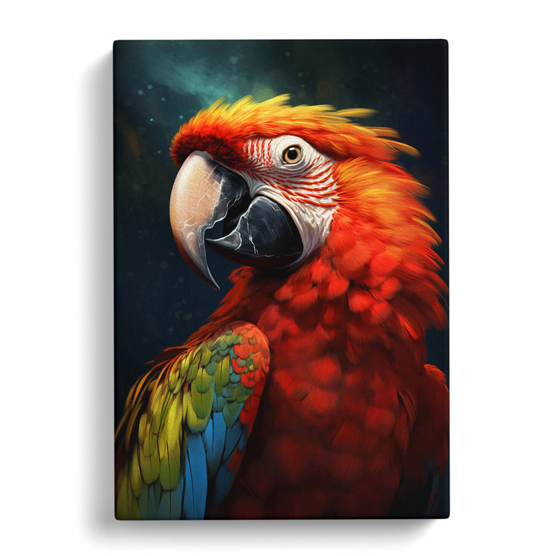 Parrot Conceptual - No Frame Print, 76cm H x 50cm W x 3cm D
