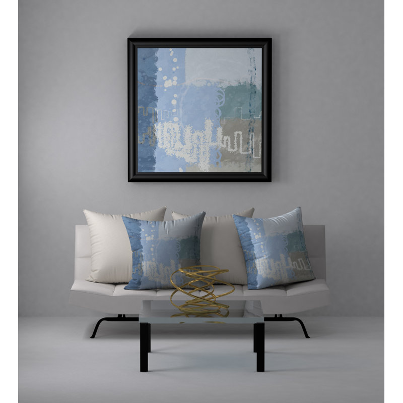 Fameuse housse de coussin décorative carrée et insert, 24" X 24"