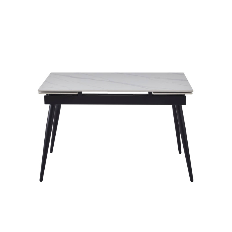 Monaco Extending Dining Table, White