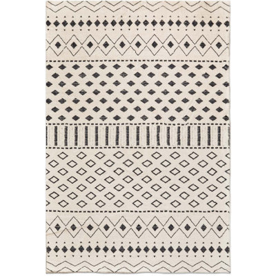 Imitation Cashmere Ethnic Geometric Stripes Carpet