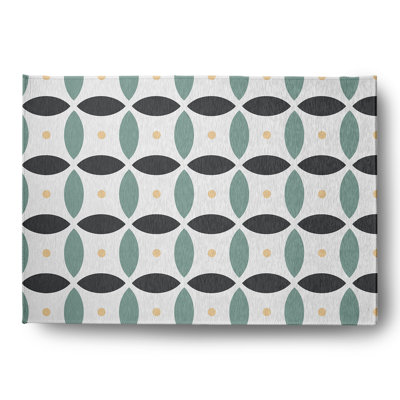 Subline Chenille Geometric Indoor Rug