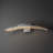 Glissade Steel LED Armed Sconce-88501249