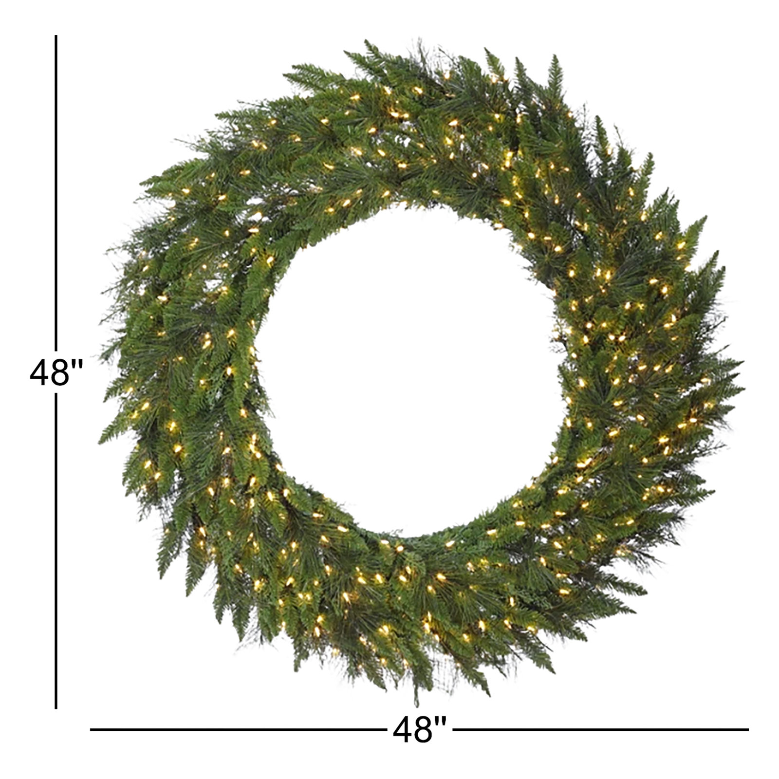 48" Christmas Wreath