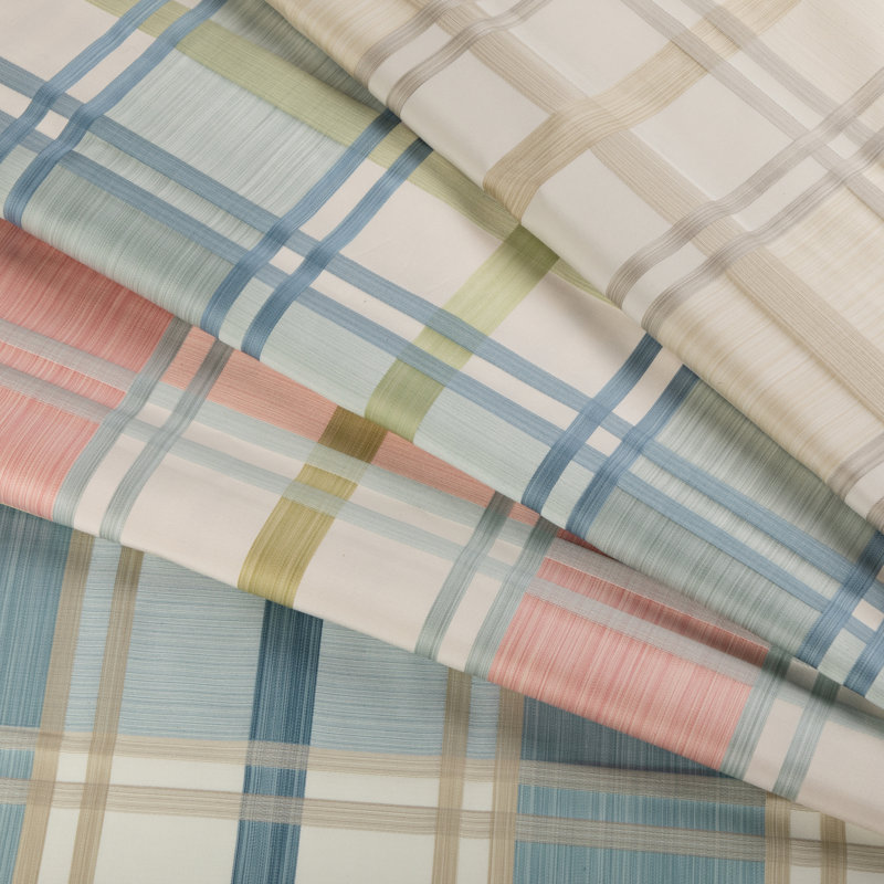 Davies Plaid, Sand/Stone