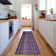 Premium Machine Washable Cerrito AMF541 Purple Rug