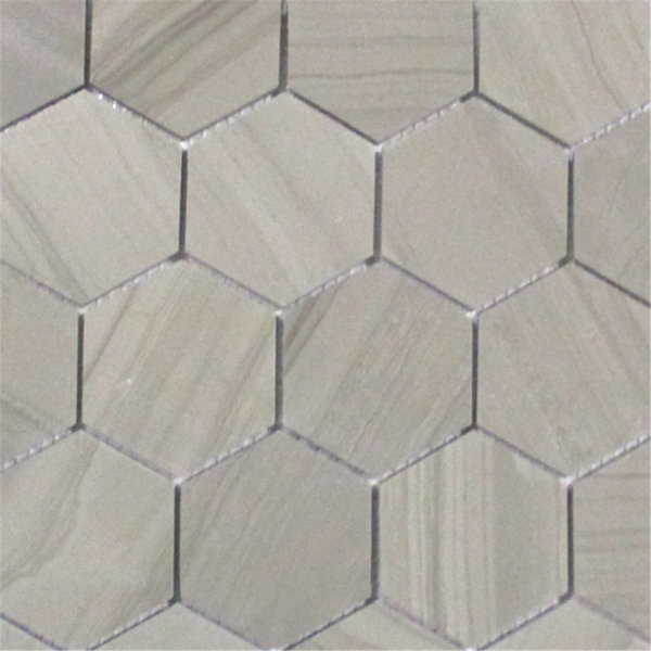 12" x 11" Marble Mosaic Wall & Floor Tile