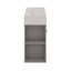 Meuble-lavabo flottant 21,6 po avec lavabo, rangement ouvert à gauche