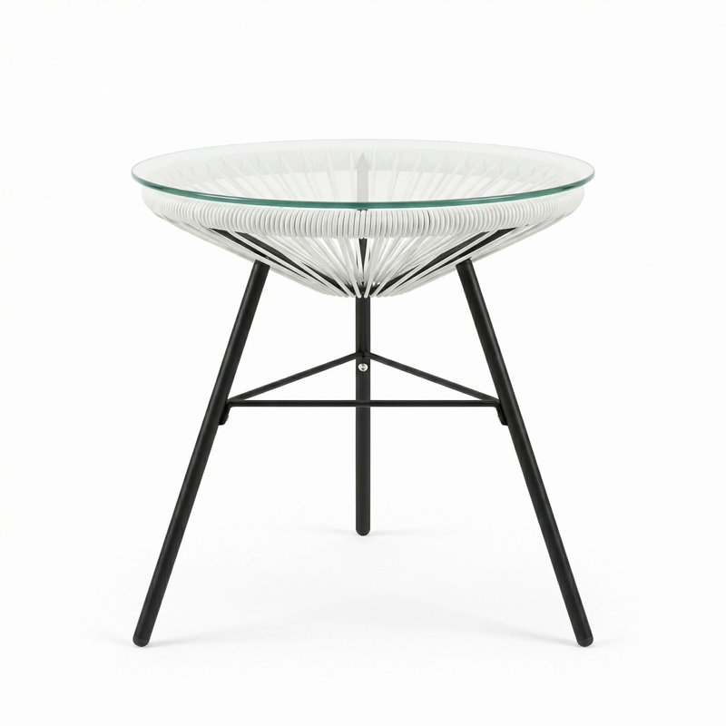 Table d'appoint en rotin synthétique Nusa