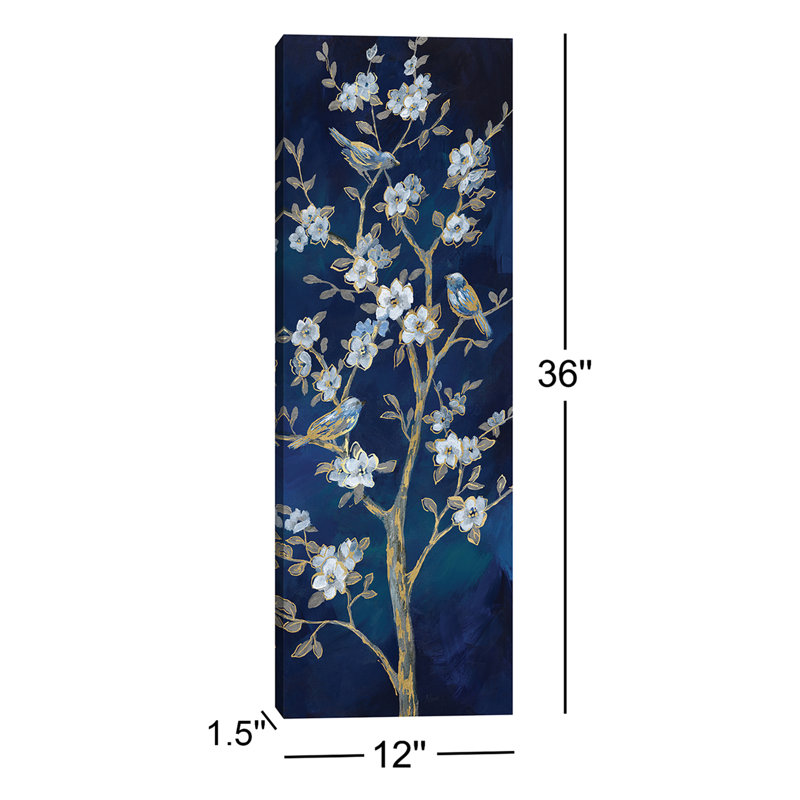 " Indigo Spring I, II " 2 - Pieces