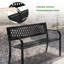 Banc d'extérieur en métal Perihan