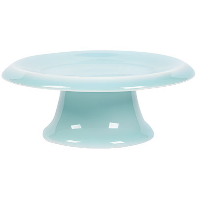 Celadon High Leg Tray - Ceramic Creative Dim Sum Plate, An Elegant Choice For Domestic Restaurants
