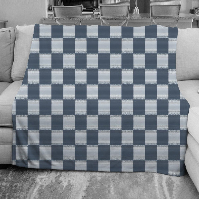 Machine Printed Throw Blanket