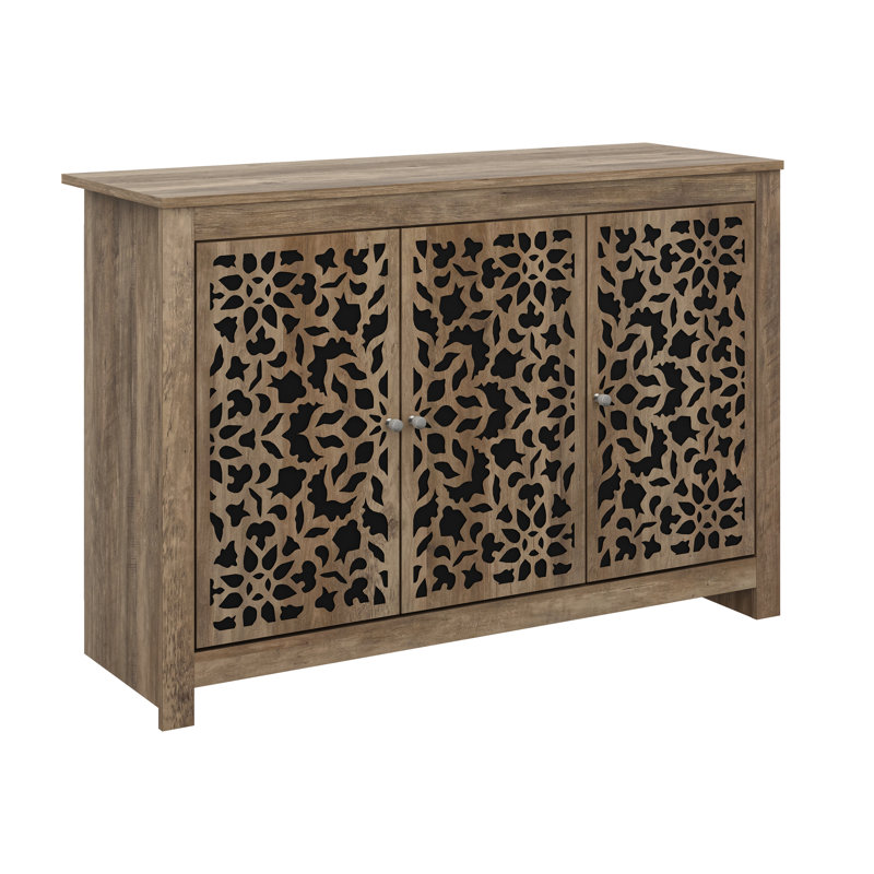 Culbreath Arrastia 3 Door Wide Sideboard, Knotty Oak, Barli