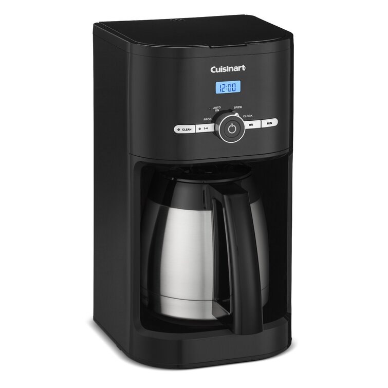 BLACK+DECKER Thermal Carafe Programmable Coffeemaker, 12-Cup Coffee Machine,  Stainless Steel - AliExpress