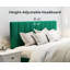 Upholstered Platform Bed Frame With Adjustable Headboard-1765277060-1765277062