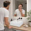 Blue Elephant Chrome Ceramic Sink-1119873610