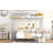 Full Xl Over Queen Metal Bunk Bed-2071824766