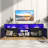 71In High Glossy Led Tv Stand For 75Inch Tv,  With Adjustable Storage Shelf,Rgb Led Lighting-1270233195