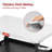 3 Adjustable Shelves Outdoor Pizza Oven Table and Food Prep Cart Table with Wheels