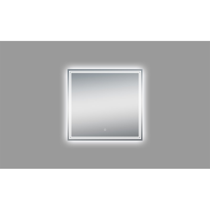 Miroir de salle de bain Xena, 30 po x 31,5 po