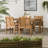 Alfonsi 4 - Person Acacia Wood Patio Dining Set with Rectangular Table-1866025351