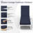 Wynee Outdoor 4'' Chaise Lounge Cushion (1 Pcs)-773941702-804711655