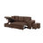 Senter Upholstered L-Shaped Sectional Reversible-790707138