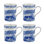 Spode Blue Italian S/4 Mugs 12Oz