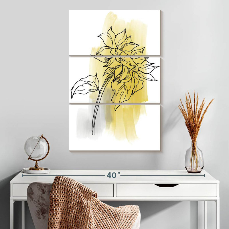 Botanique En Gris I, H 32" x l 20"