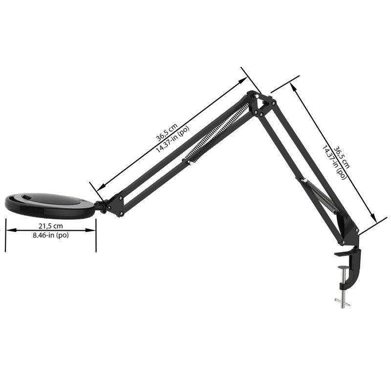 Vishant Metal Clip On Lamp