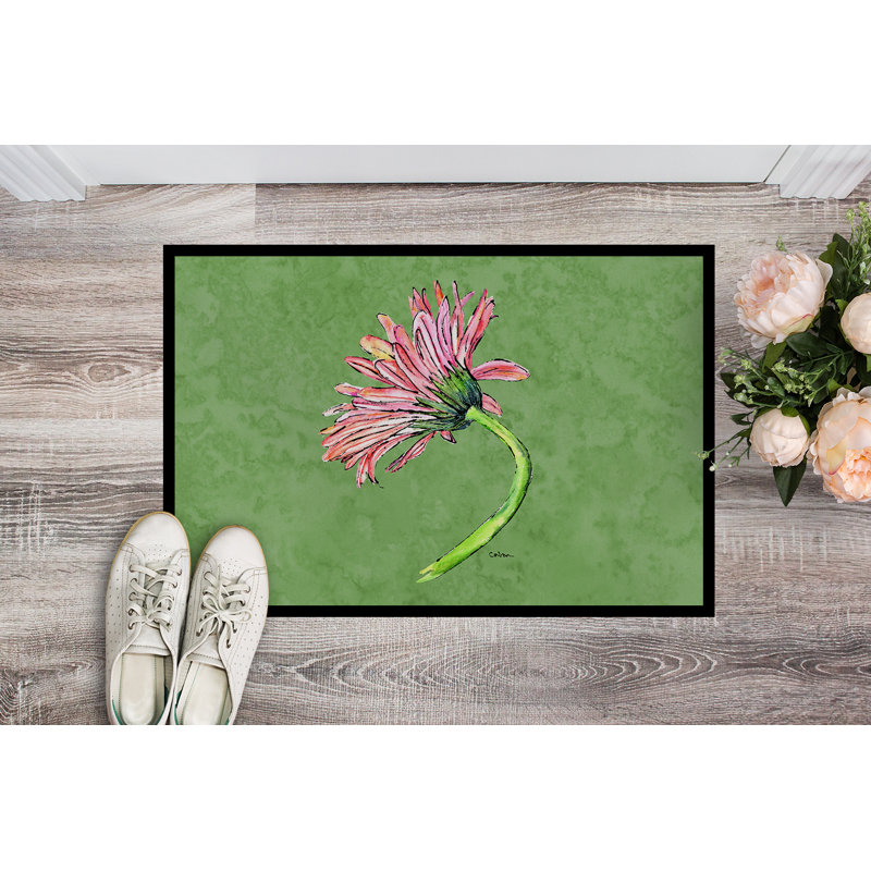 Gerber Daisy Rug, Rectangle 1'6" x 2'3"