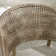Melony Solid Wood Rectangular Garden Dining Table With 4 Wicker Effect Dining Chairs - Modern Boho
