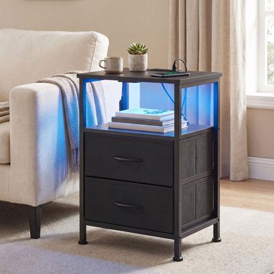 39.6 cm W Bedside Table