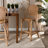 Charvey 28" Rattan Bar Stool