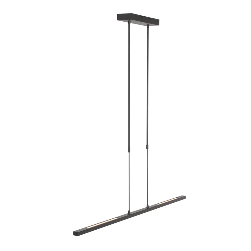 Ayzel 3 - Light LED Kitchen Island Pendant, Black