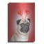  «Valentine Pug» par John Hovenstine, art mural en métal, 12 po x 16 po-254969375