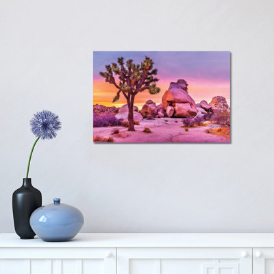 Joshua Tree National Park X par Susanne Kremer - Photographie sur toile tendue