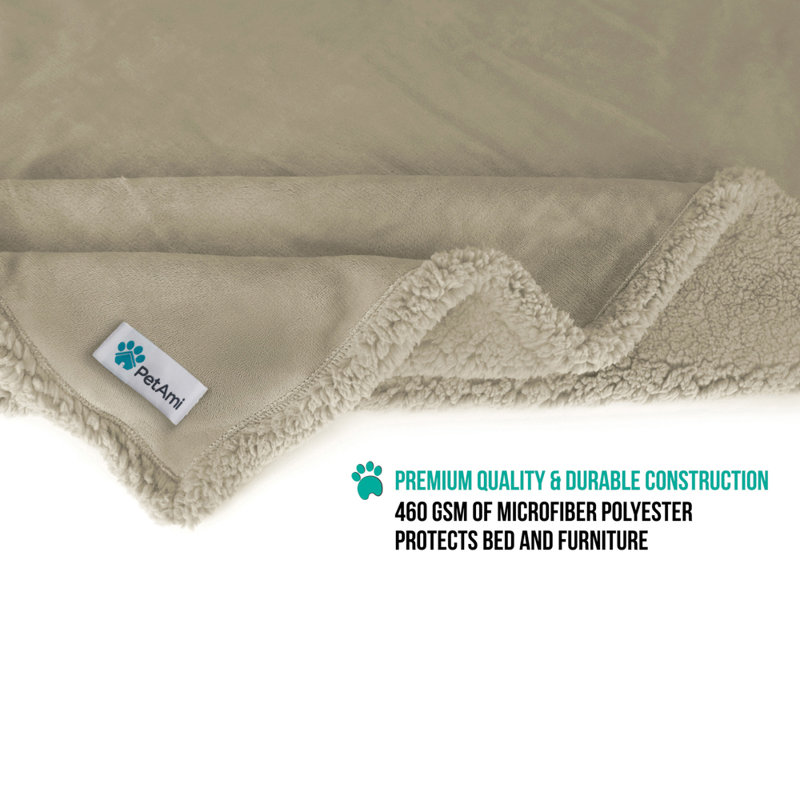Couverture en polyester imperméable, Beige