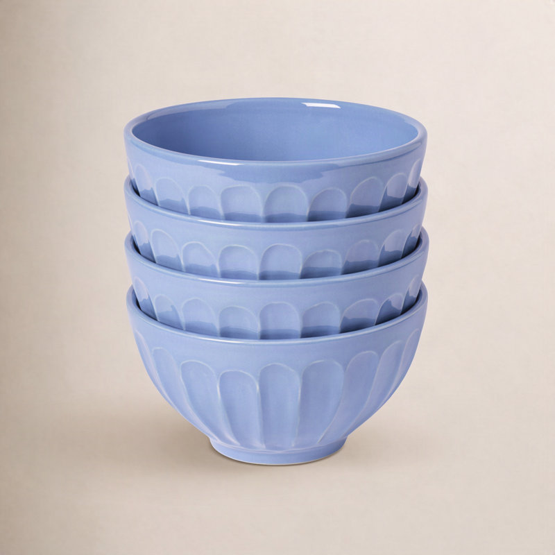 Latte Bowls Latte Bowls, Cornflower Blue