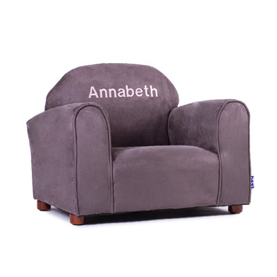 Kids Personalized 7'' Club Chair Chair and Ottoman