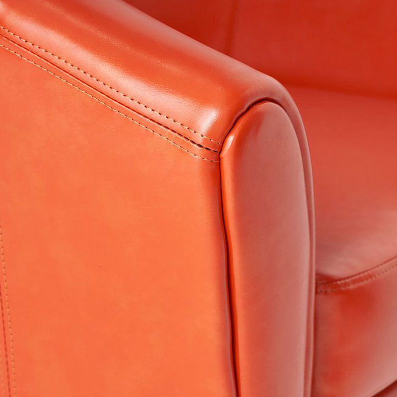 Fauteuil club en similicuir